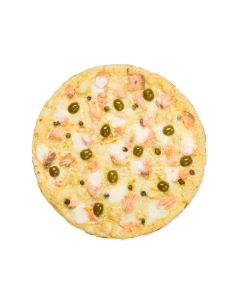Smoked Salmon Cream Cheese Pizza